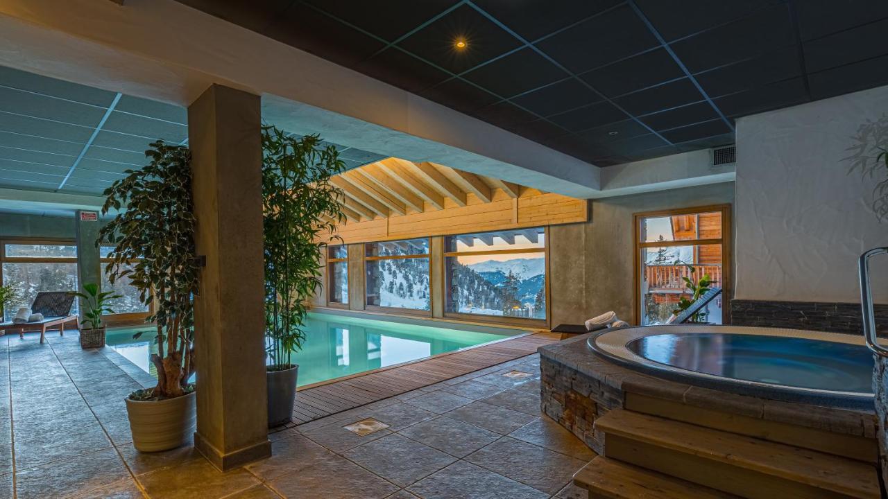 Hotel Carlina By Les Etincelles La Plagne Exterior photo